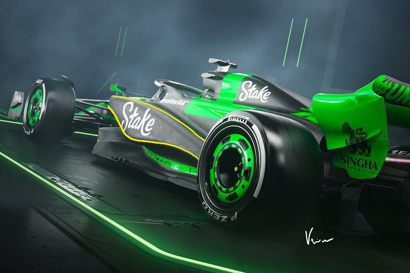 Alfa C43 vs Stake F1 C44 a confronto: profili laterali