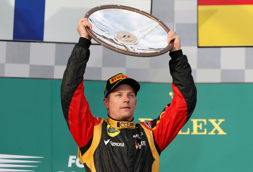 Ritorni in Formula 1 - Kimi Raikkonen Lotus GP Australia 2013 vittoria