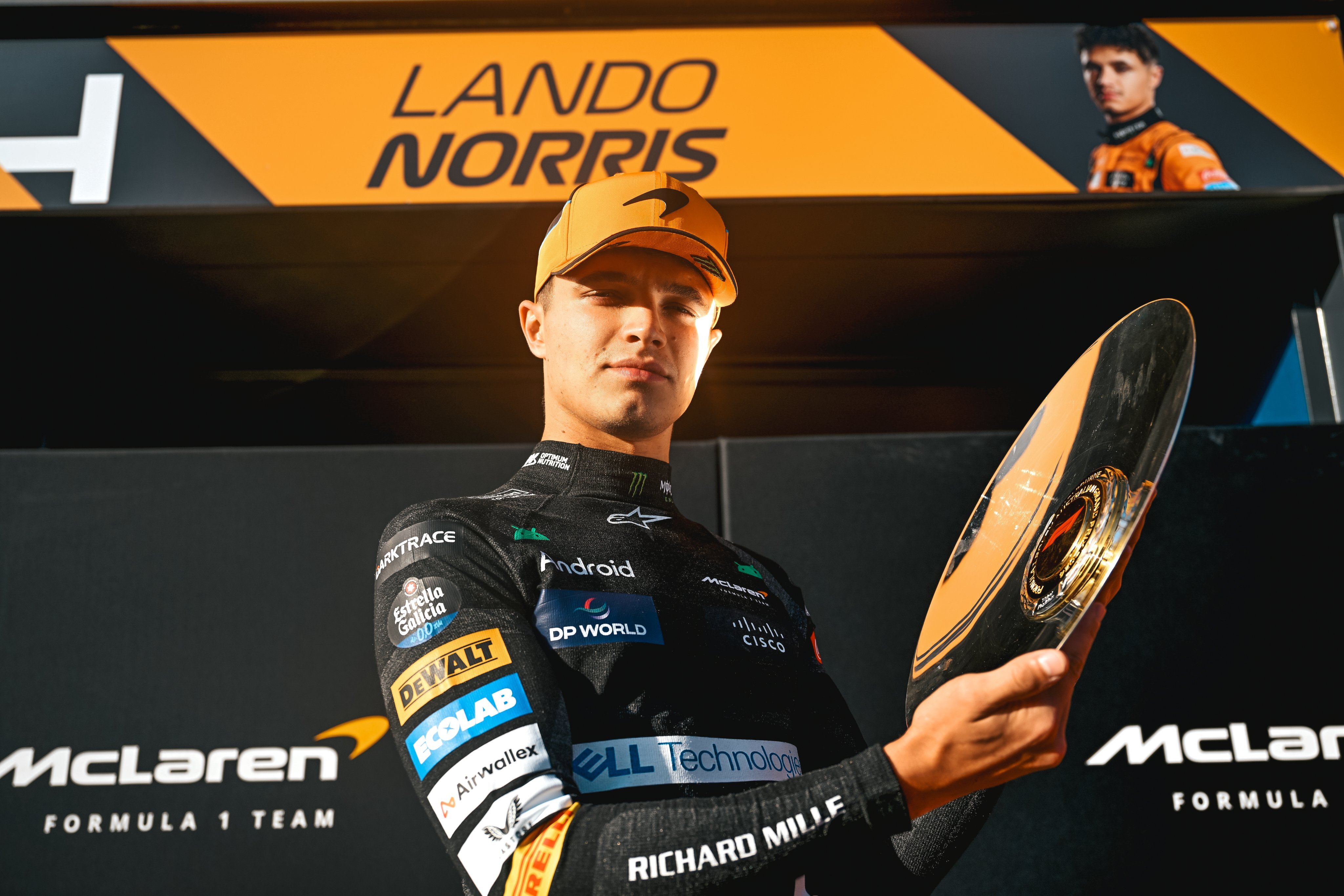 Lando Norris P3 in Australia 2024