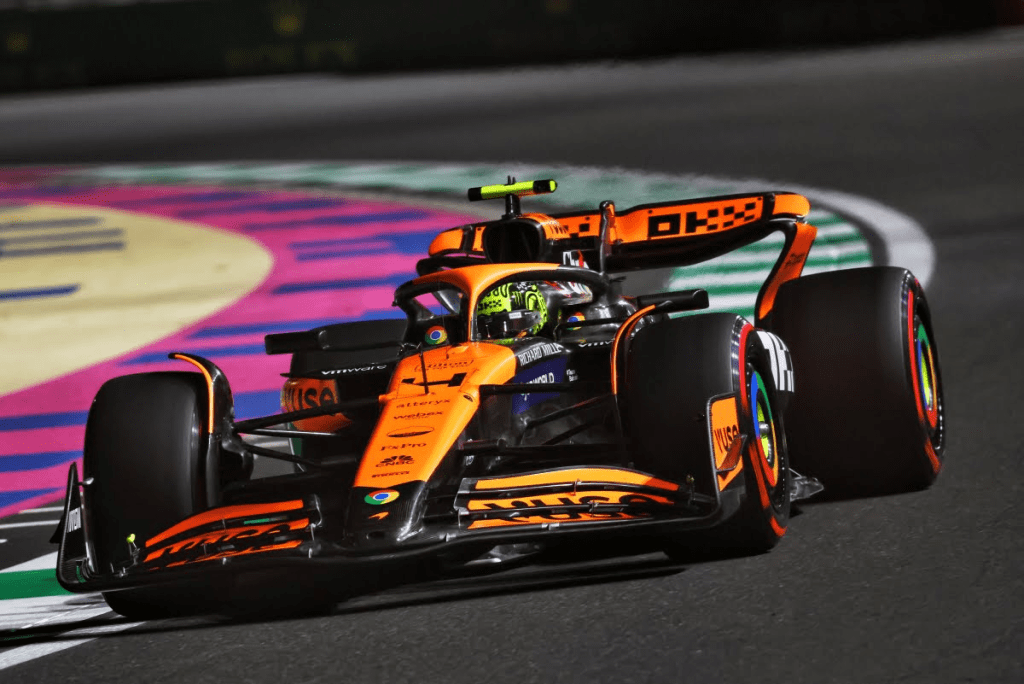 Al termine della gara, Norris parla del problema avuto in partenza e la strategia che non ha funzionato per la sua McLaren.