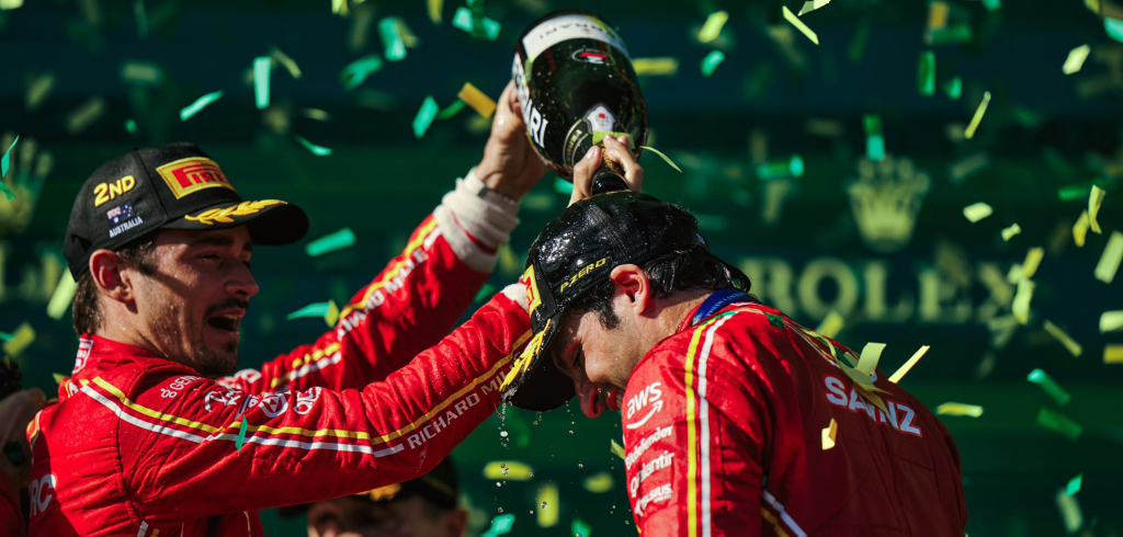 leclerc sainz australia 2024