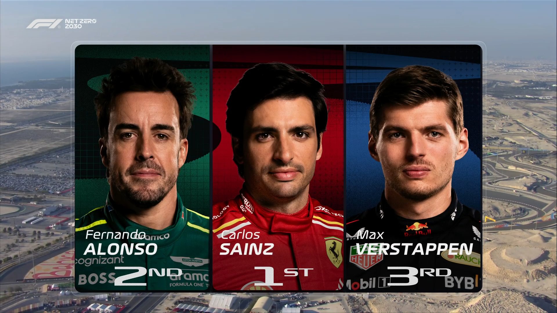 libere 3 in Bahrain Sainz Alonso e Verstappen 1