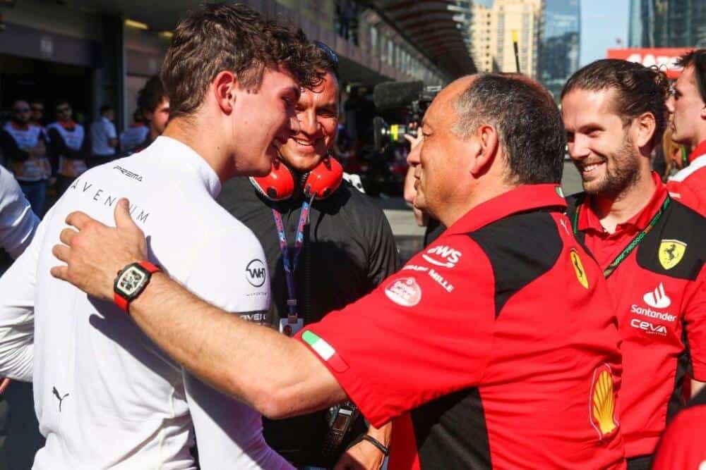 vasseur bearman ferrari fda