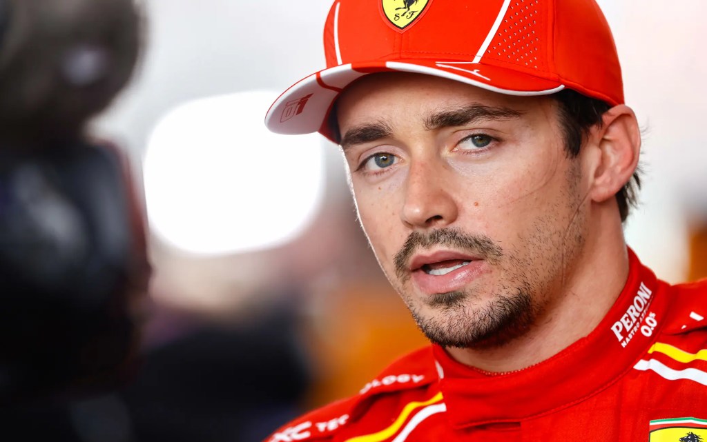 Charles Leclerc ai microfoni di Sky Sport dopo la gara Sprint in Cina
