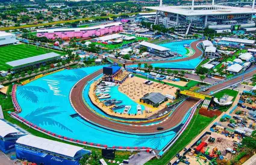 Miami F1 Race Track