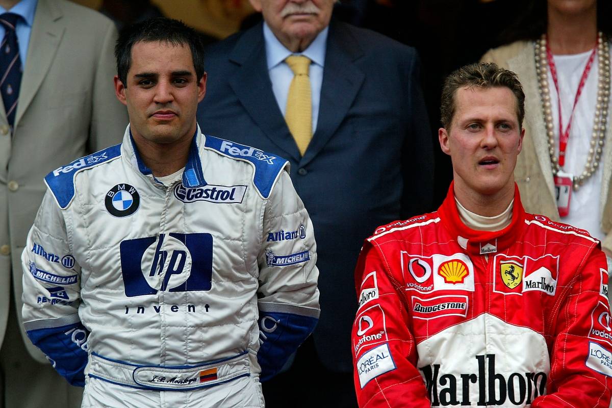 Montoya e Schumacher Getty Images