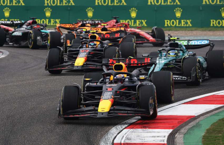 Verstappen Alonso Perez Partenza Cina 20241