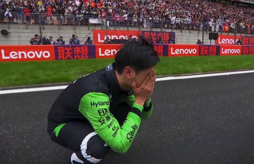 Guanyu Zhou GP Cina 2024 Sauber Formula 1