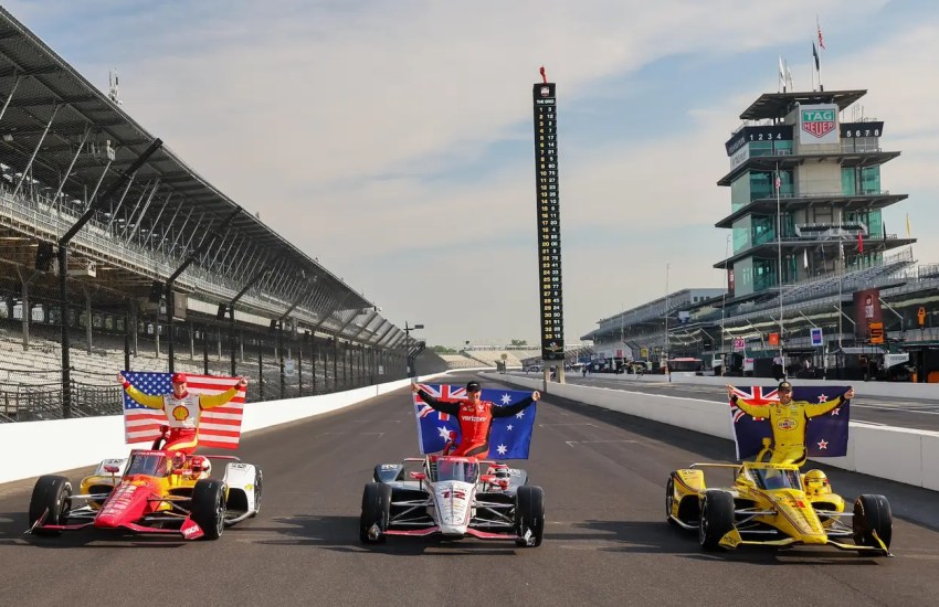 108th Running of the Indianapolis 500 Front Row Photoshoot Monday May 20 2024 Large Image Without Watermark m105671