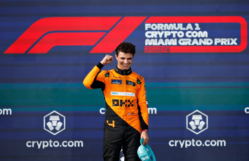 A Miami risuona l'inno britannico è quello di Lando Norris (Foto: profilo X Formula 1)