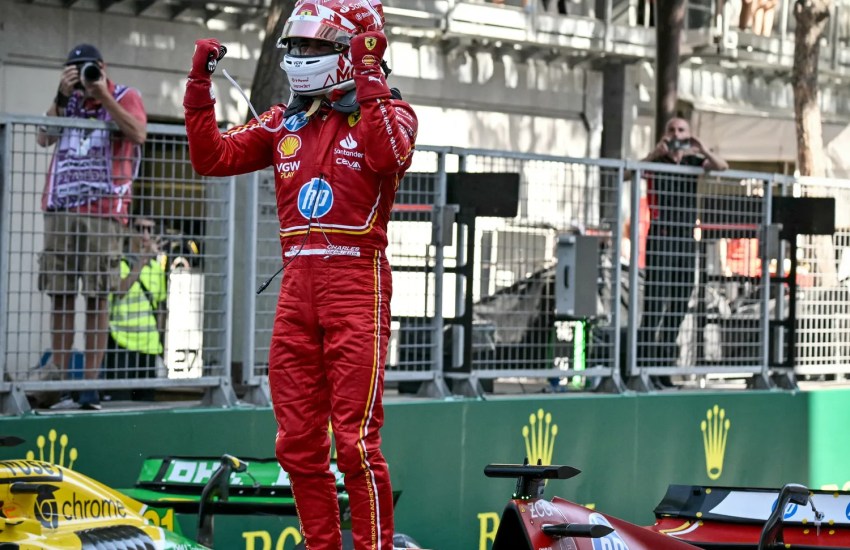 Charles Leclerc vince a Monaco Foto AGI