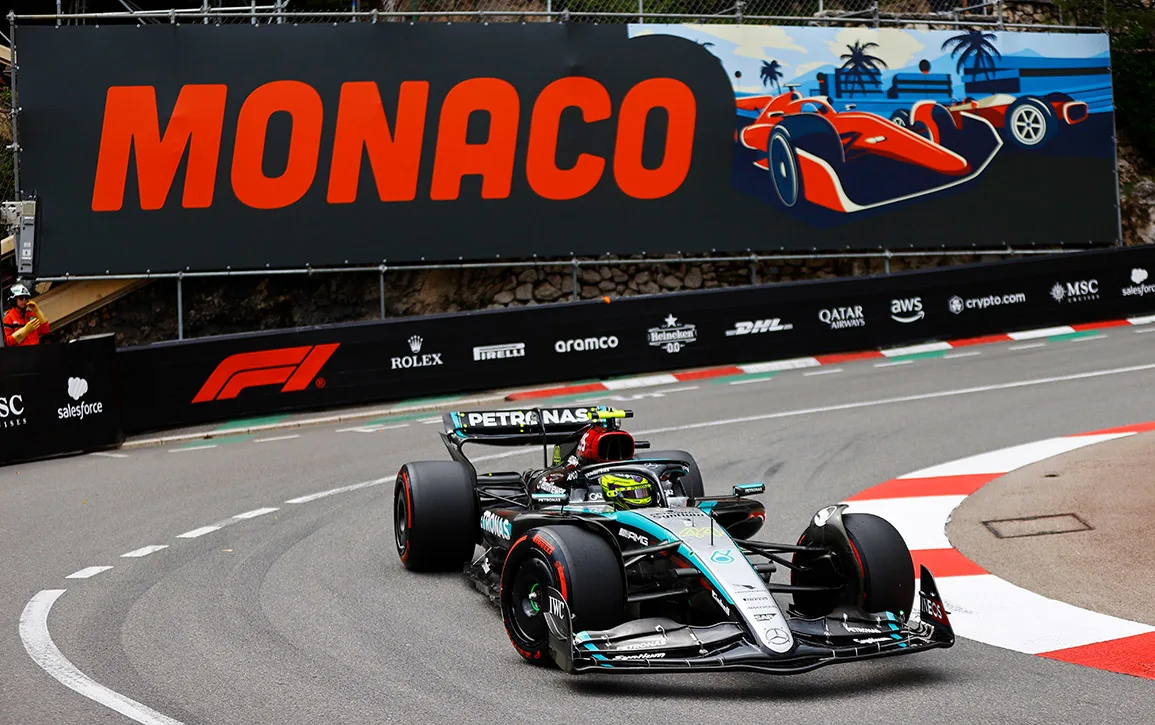 Lewis Hamilton GP Monaco 2024.