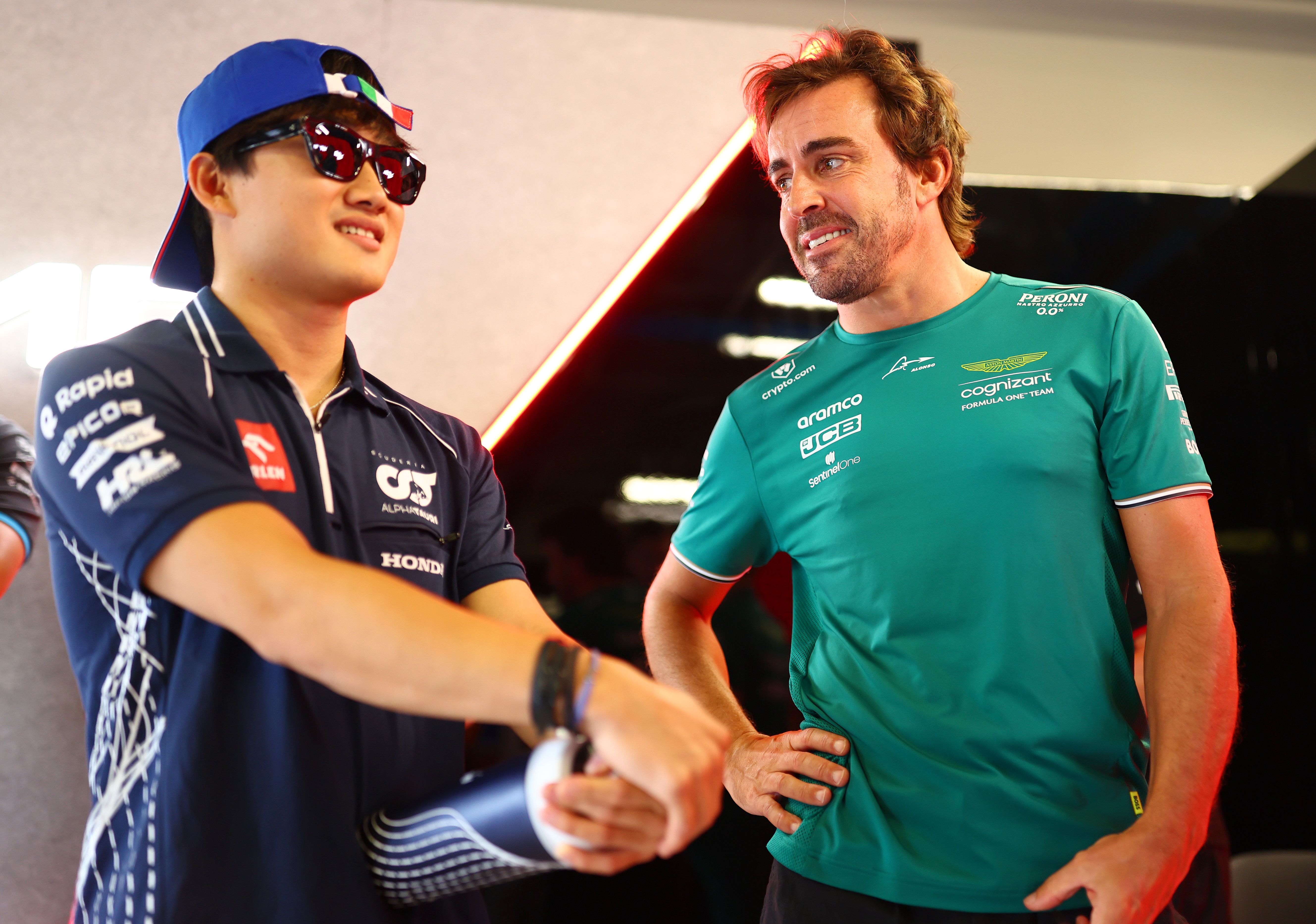 Tsunoda Alonso Racing Bulls Aston Martin