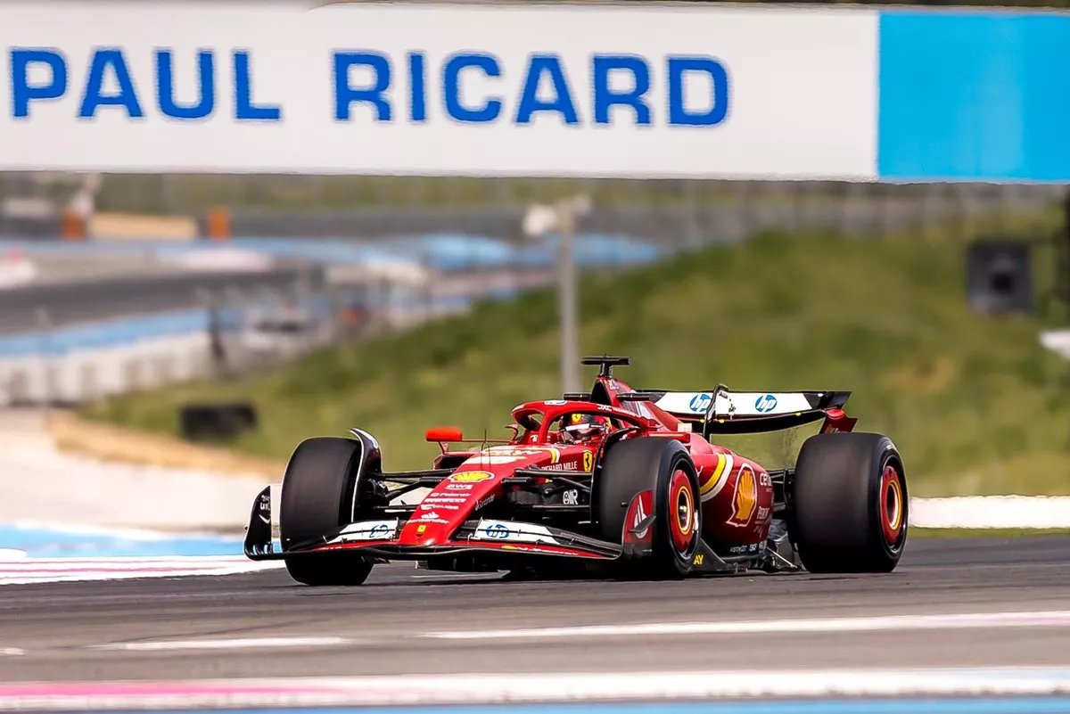 Ferrari e Pirelli in pista al "Paul Ricard" per testare le mescole 2025