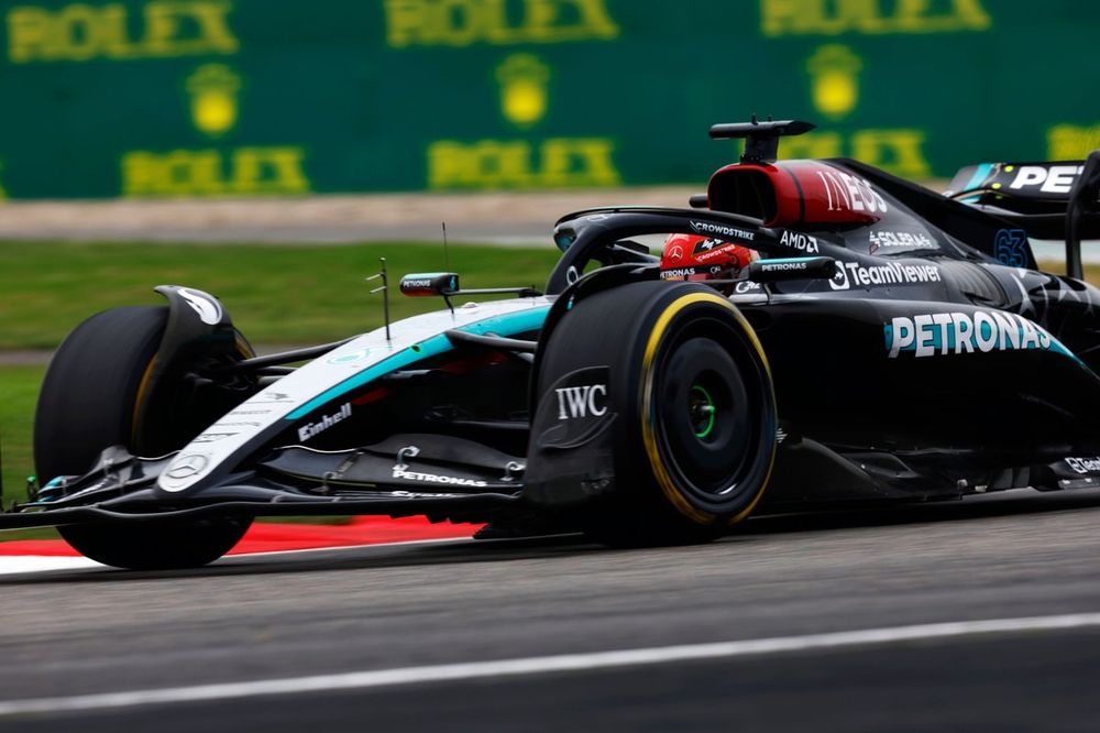 george russell mercedes f1 w15