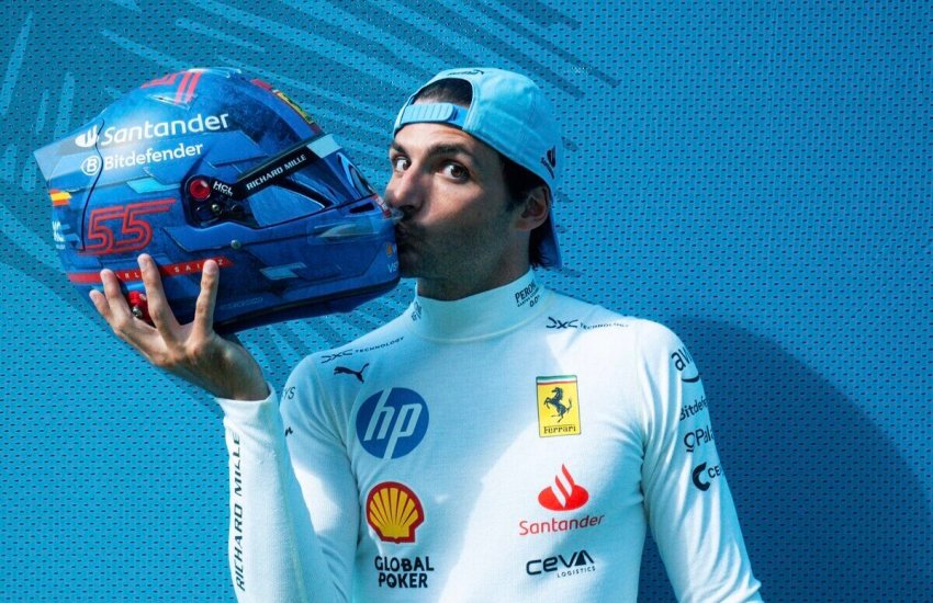 sainz casco miami