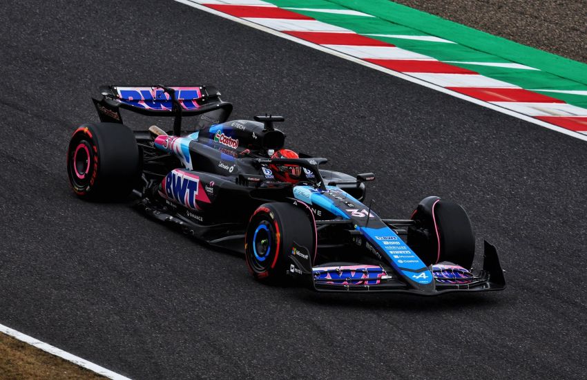 BWT Alpine F1 Team 2024 Formula 1 Japanese Grand Prix Friday