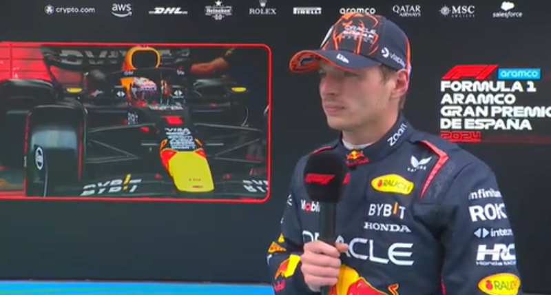 GP Spagna, Verstappen: "Scia di Checo non è bastata per la pole" (Foto Account X Formula 1)