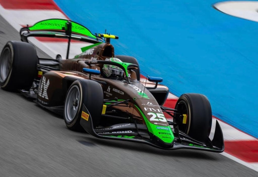 Il team AIX, protagonista dei top e flop F2 del weekend spagnolo.