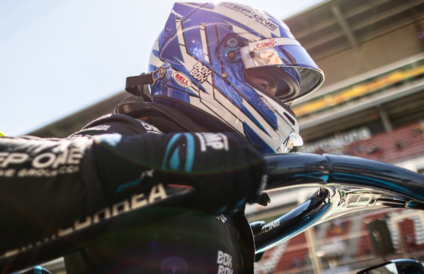 Juan Manuel Correa, che perde il podio per una penalità di 5 secondi