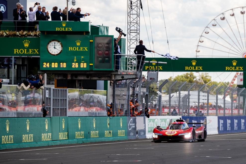 ferrari vince a le mans