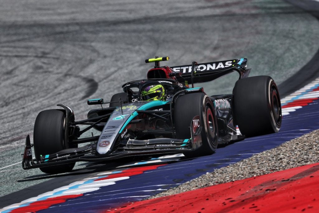 Hamilton qualifiche sprint austria