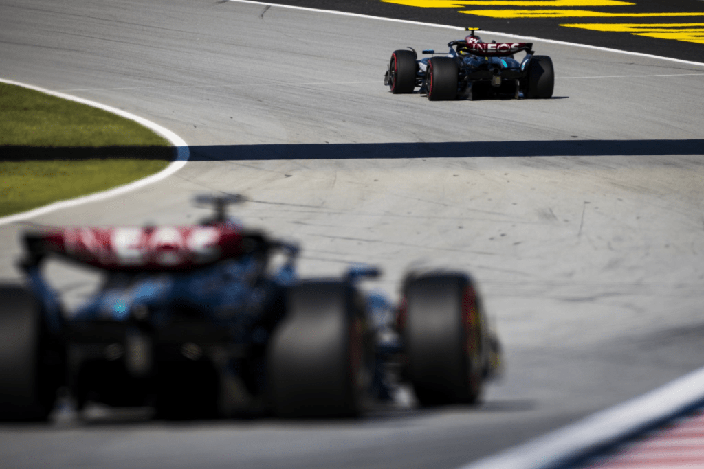 Mercedes Hamilton Russell GP Spagna