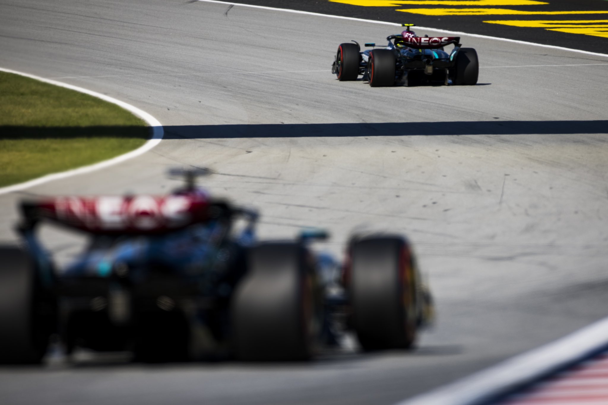 Mercedes Hamilton Russell GP Spagna