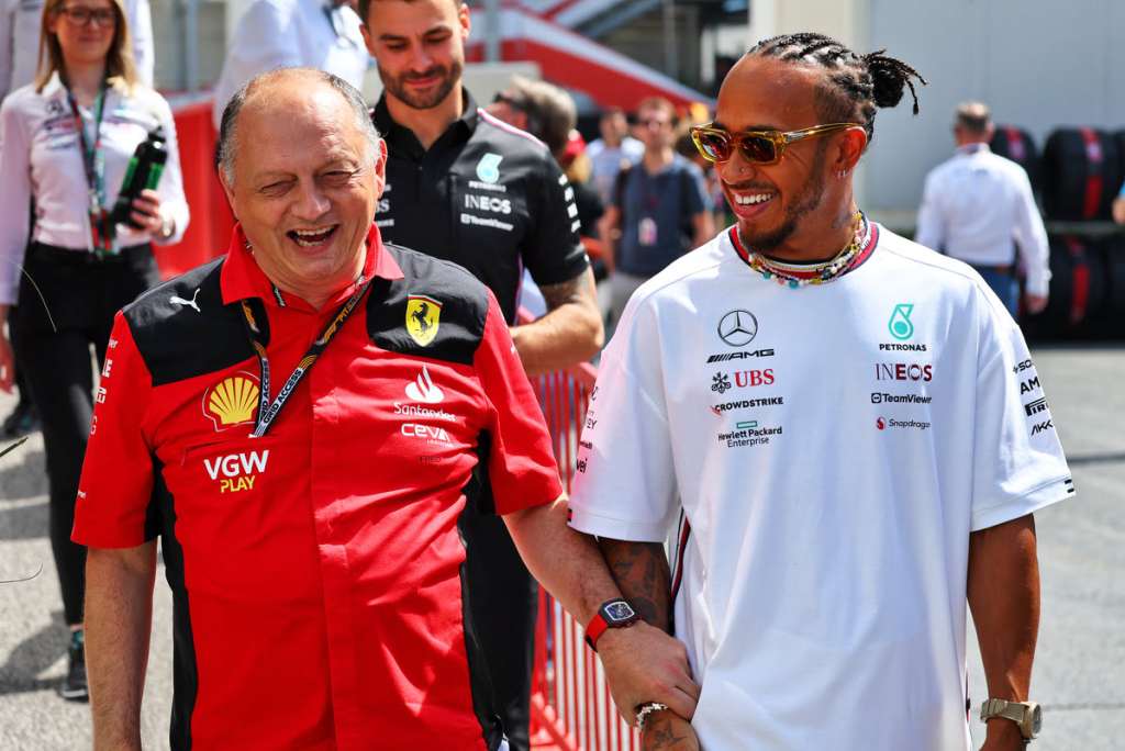 Fred Vasseur è sicuro della line-up Ferrari del 2025, convinto che Hamilton e Leclerc si stimoleranno a vicenda.