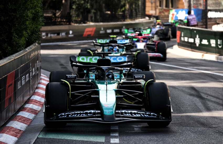 Alonso Stroll Aston Martin GP Monaco 2024