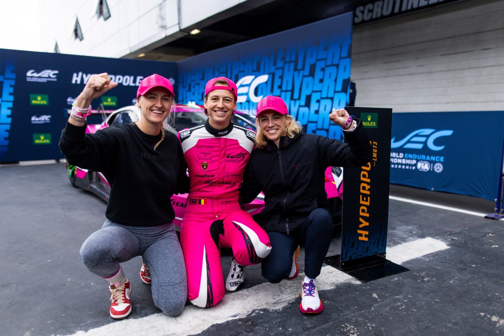 Sarah Bovy svetta nella HyperPole della classe LMGT3. Ma resta umile sottolineando che la gara è lunga e che gli avversari sono tosti.