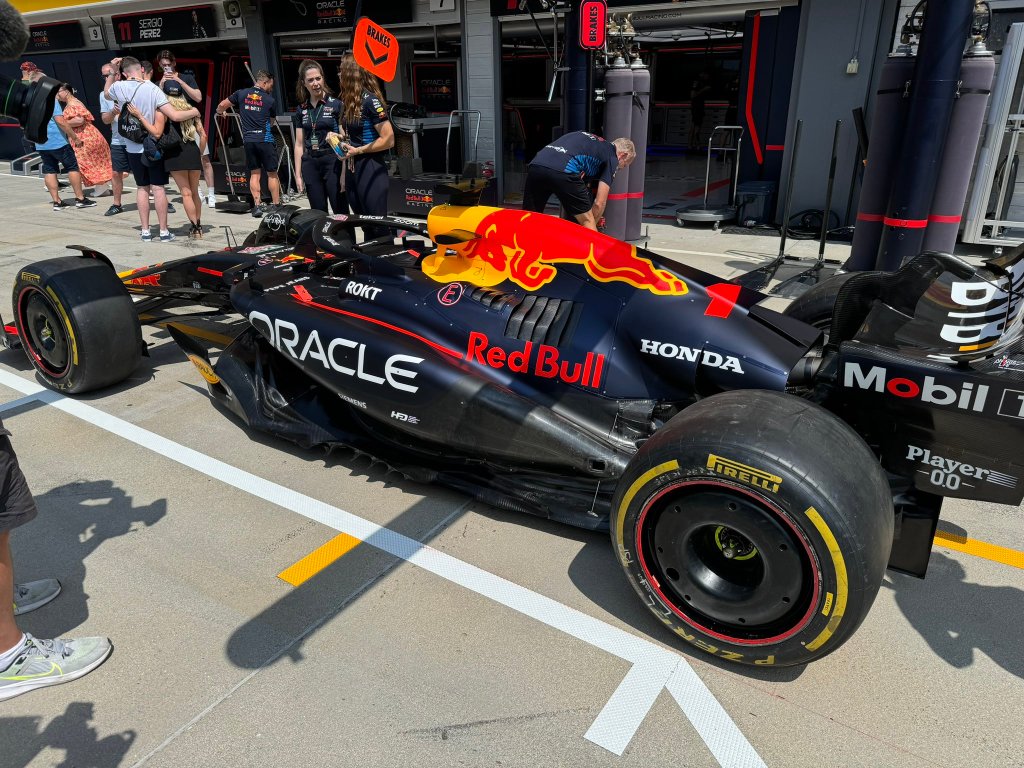 RB20 di Verstappen in Ungheria
