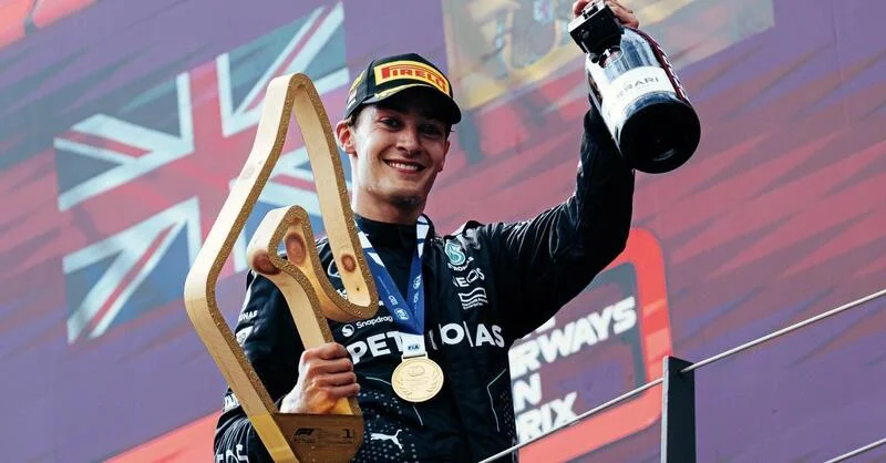 George Russell ha vinto il Gran Premio d'Austria. Adesso quella vittoria mancata in Bahrain nel 2020 è solo un ricordo.
