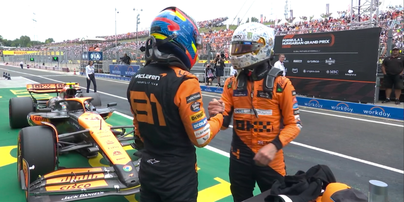 Norris in Pole in Ungheria altra chance per McLaren