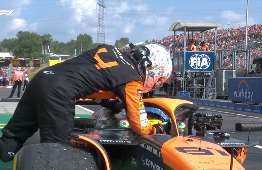 Oscar Piastri, vincitore del GP d'Ungheria 2024