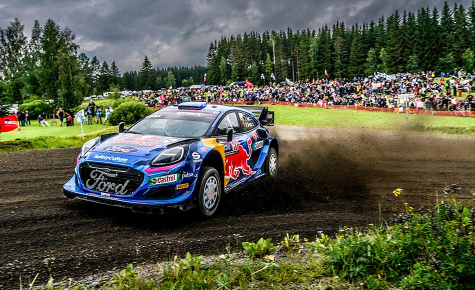WRC Rally Finland Tanak wins Thursdays opening stage