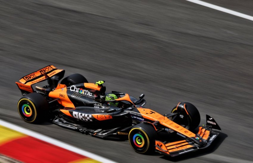 Lando Norris McLaren GP Belgio 2024 Spa-Francorchamps