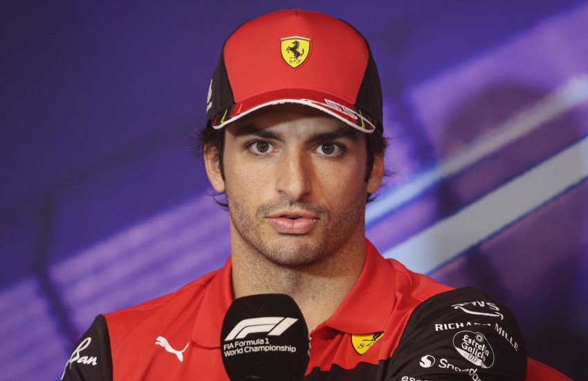 carlos sainz ferrari press conference planetf1