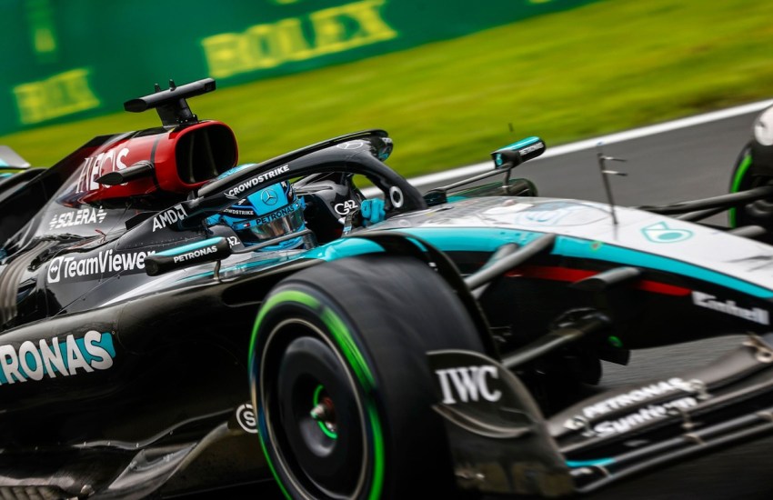 george russell mercedes f1 w15