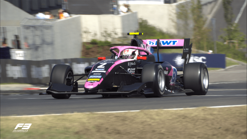 L'unica sessione di prove libere di F3 all'Hungaroring è andata al pilota del team Campos Mari Boya. Il pilota spagnolo è stato il più veloce davanti a Stenshorne e Browning.