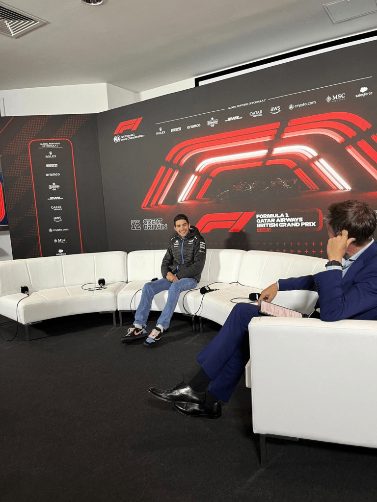 Esteban Ocon, pilota Alpine, ha rilasciato a Silverstone alcune dichiarazioni sul suo futuro in F1.