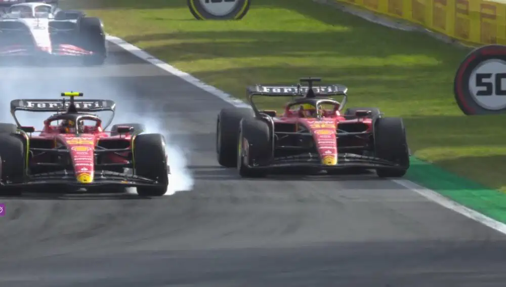 Cronaca gara GP Italia 2023 crash perez leclerc pole position griglia di partenza risultati in diretta streaming monza pole position italia sainz doppietta 17