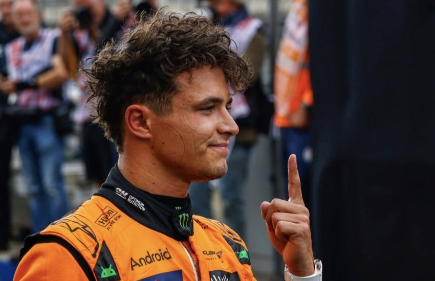 Lando Norris McLaren P1 GP Olanda 2024