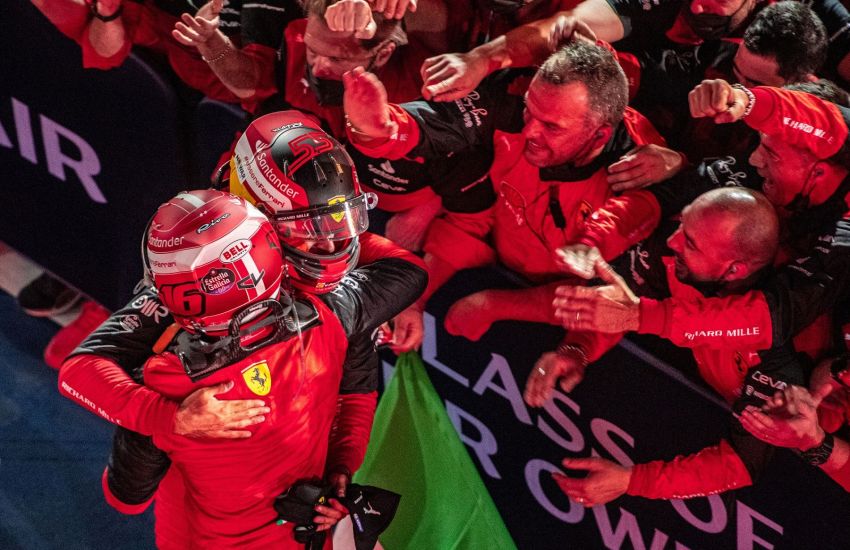 Leclerc Sainz doppietta Ferrari GP Bahrain 2022