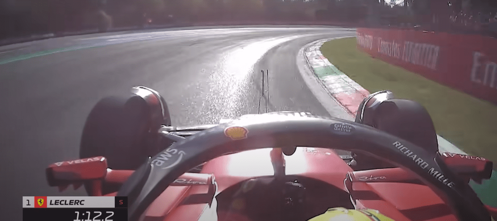 Ferrari F1-75 a Monza