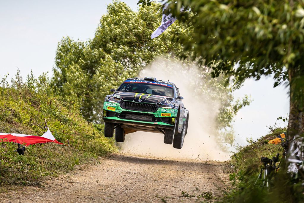 SkodaMotorsport RallyPoland Solberg 1