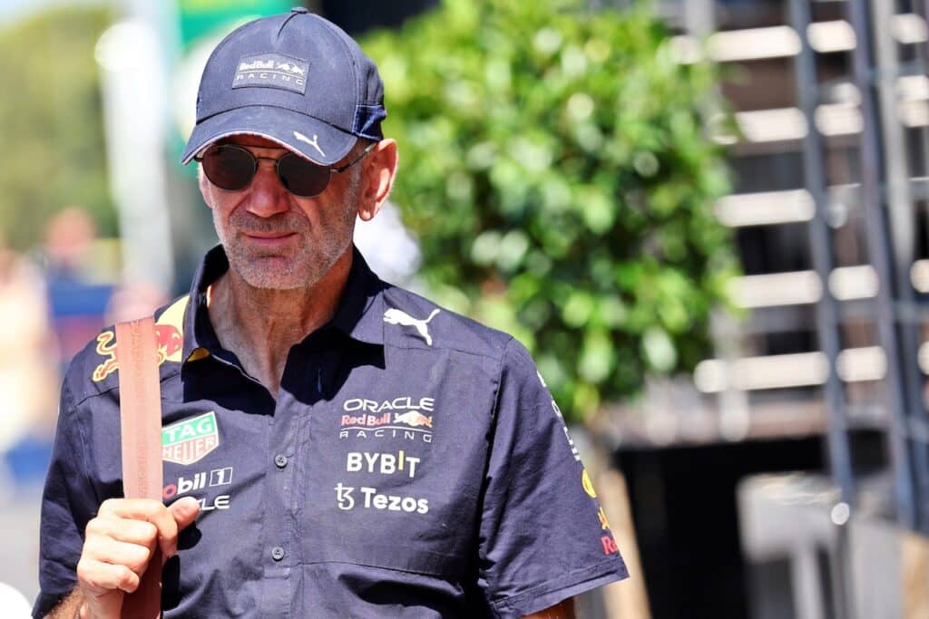 Adrian Newey nel paddock 