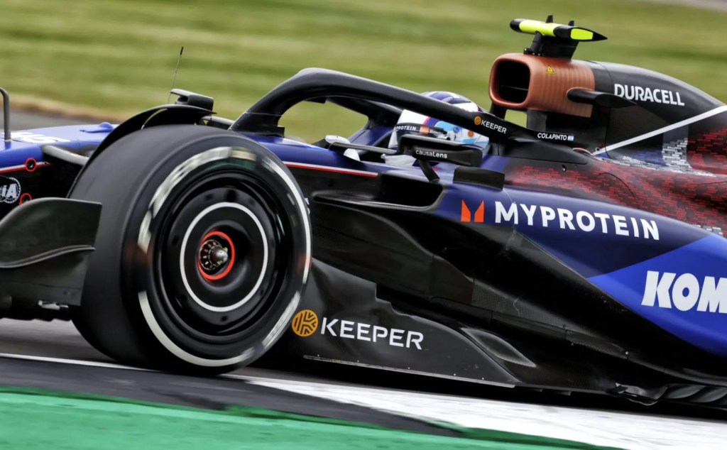 Franco Colapinto a Silverstone in F1