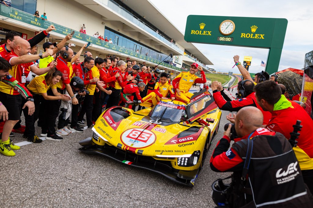 Ferrari AF Corse #83 dopo la Lone Star