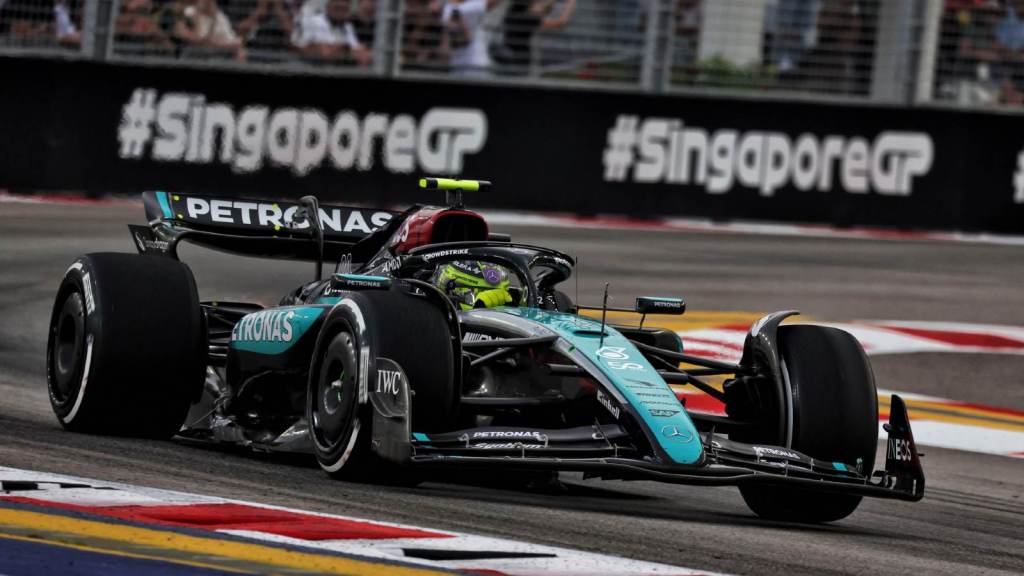 Hamilton Mercedes GP Singapore 2024 strategia